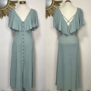 Free People Messenger Midi Dress